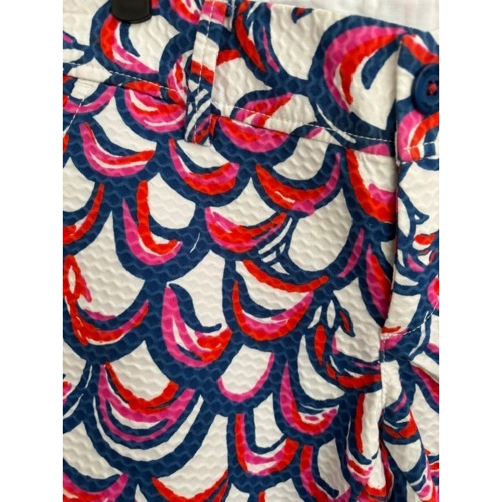 NWT Lilly Pulitzer Callahan Shorts Resort White Gillty Scallop Size 4 - Picture 8 of 8